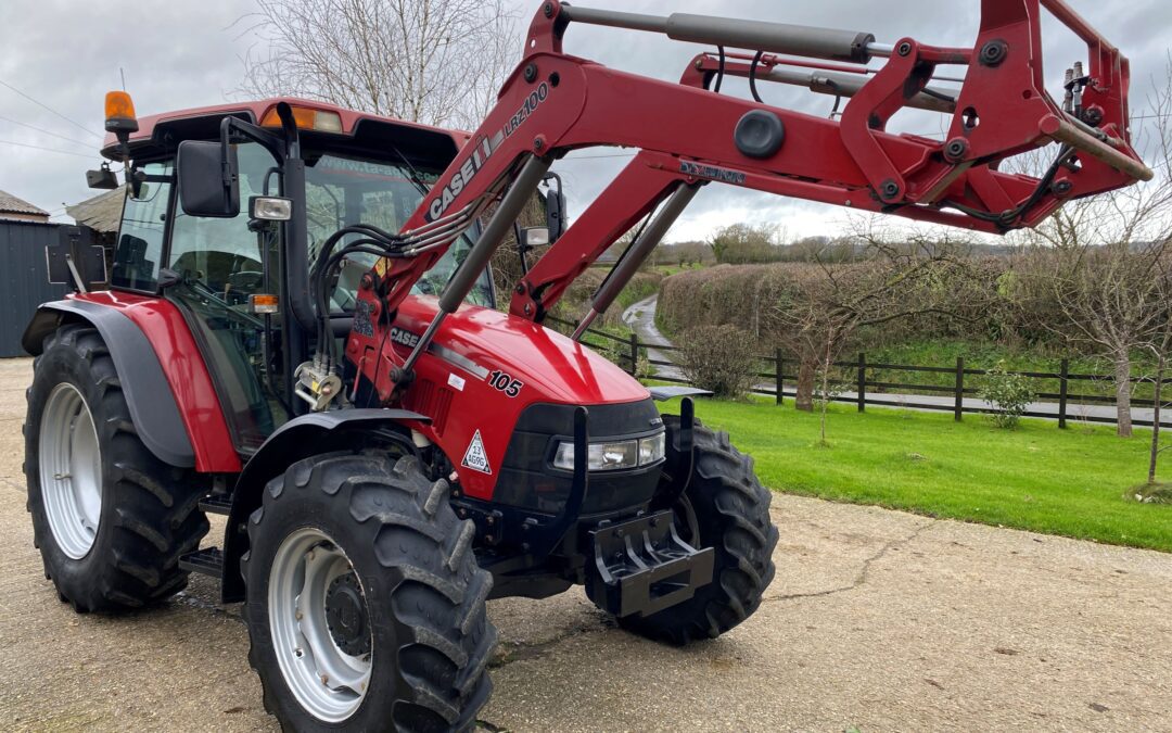 Case JXU105 Tractor & Loader